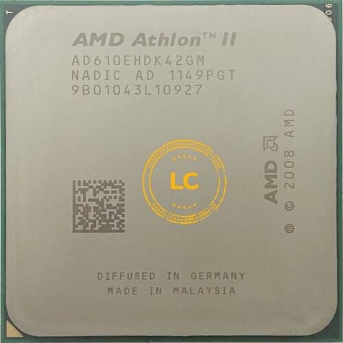AMD Athlon II X4 610e 2.4 GHz Quad-Core CPU Processor AD610EHDK42GM Socket AM3
