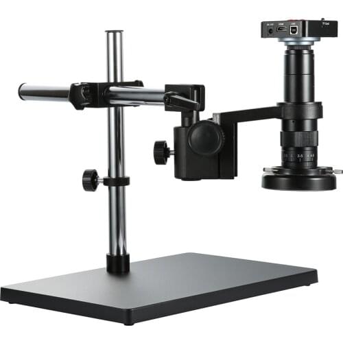 Full HD 38MP 2K 1080P Electronic Video Microscope Camera Storage 120X 180X 300X HDMI-compatible USB Magnifier for Welding Repair