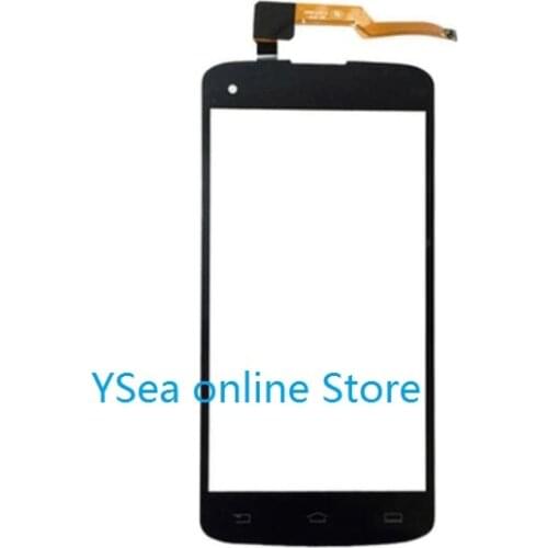 Hot sale 5.0" Front Panel Touch Screen for Philips Xenium i908 Black sensor Mobile Phone glass display Replacement new