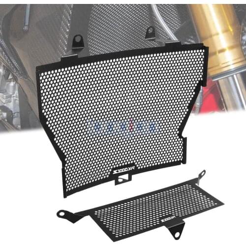 Motorcycle Accessories Radiator Grill Cover Oil Cooler Protection Guard Set For BMW S1000XR S1000 XR S 1000XR Sport/SE 2018-2019