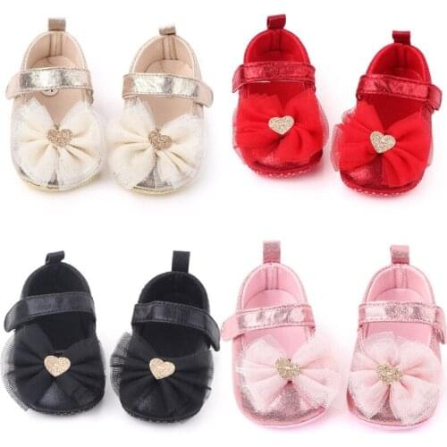 First Walkers Baby Girls Shoes Spring Infant Girls Indoor Soft-Soled Star Princess Shoes Baby Walking ShoesNew