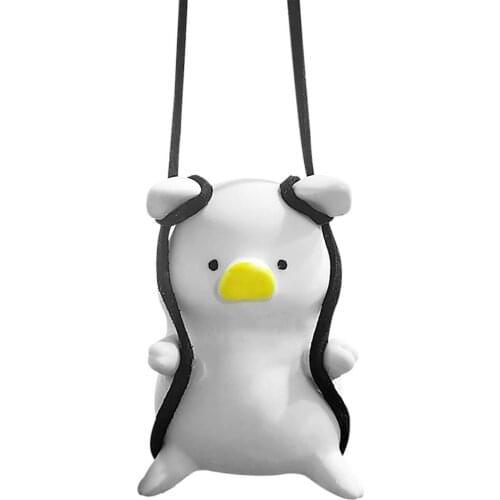 Swing Pig Car Charm Auto Rearview Mirror Pendant Universal Car Interior Accessories