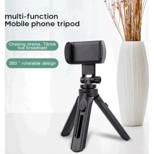 Shockproof Lightweight Bracket Two Section Tripod Holder For Phone Desktop Photography Box Tripod Small Digital SLR Camera Stand