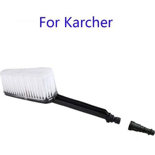 Rushed Dense Soft Brush Effortless Cleaning Large Area Connect With High Pressure Gun For Karcher