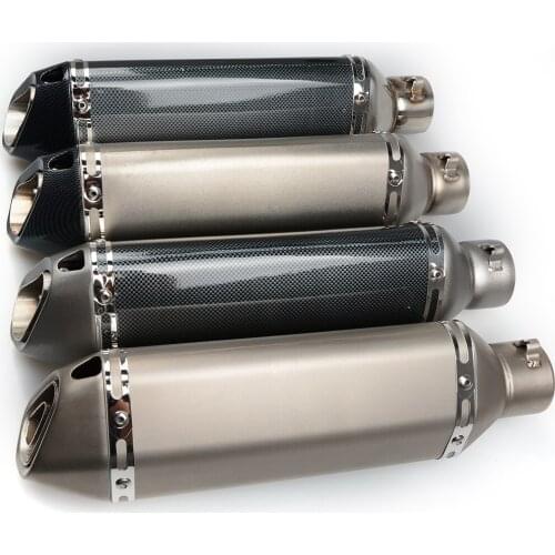 36-51mm Universal Motorcycle Exhaust Muffler Pipe moto Pipe For SUZUKI GSXR 750 600 K6 K7 K8 K9 K10 2006-2010 2007 2008 2009