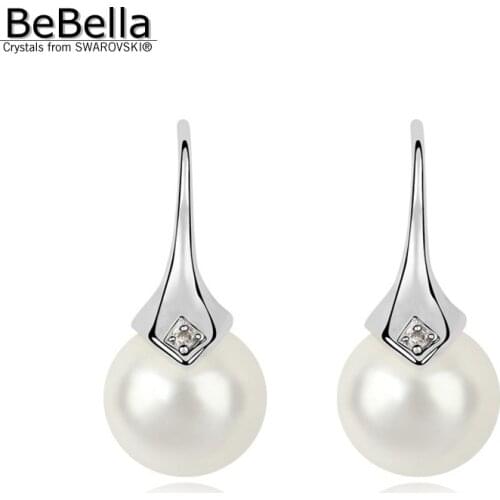 BeBella earrings women dangler earrings made with Crystals from Swarovski for womens present