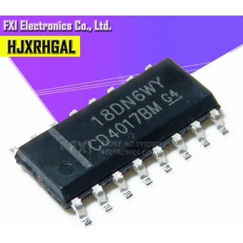 10PCS CD4017BM CD4017 SOP16 SOP CD4017BM96 SMD new original