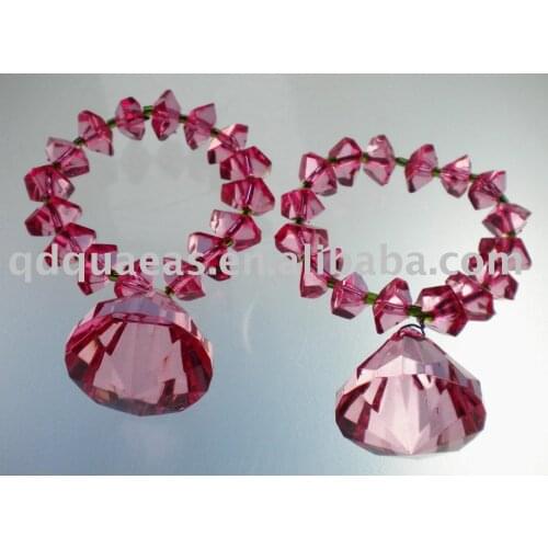 Aliexpress acrylic napking ring with polybag