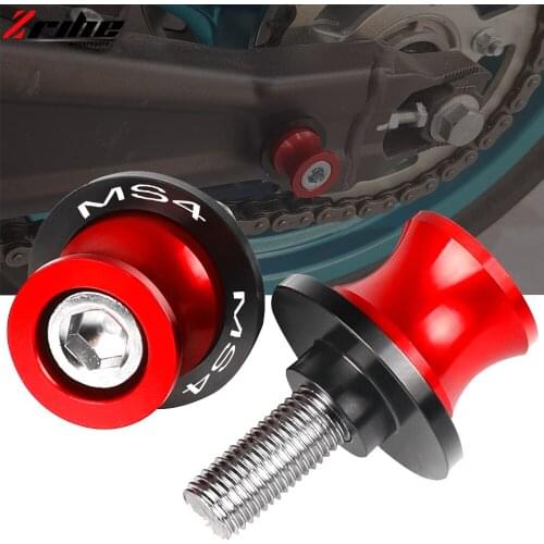 Motorcycle CNC Aluminum Accessories 6MM 8MM 10MM Stands Screws Sliders Swingarm Spools Slider For DUCATI MS4 MS 4 MS4R 2001-2009