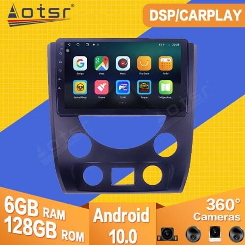 128G For Ssangyong Rexton 2014 2015 2016 2017 Android Car Tape Radio Recorder Video Player Navi GPS Multimedia Head Unit No 2din