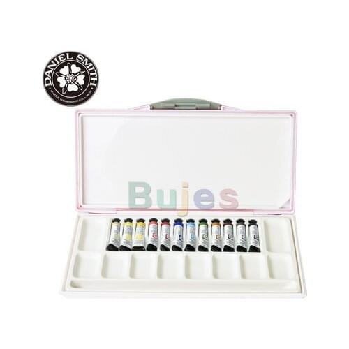 DS) Daniel Smith Artists Fine Watercolor, 5ml Watercolor 12-color Set,Washable,Colorful and Bright,Artist Gift for Adult