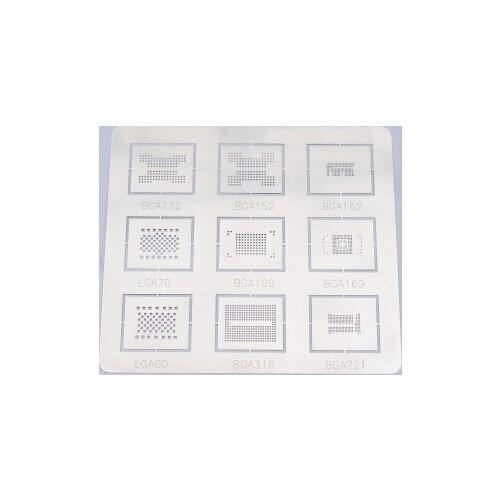 Emmc Hard Drive Flash Stencil BGA152 132 221 60 316
