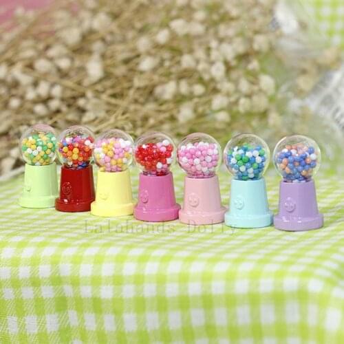 Doll House Mini Candy Machine Model for Ob11 Miniaturized Food Play Scene Shooting Props Accessories