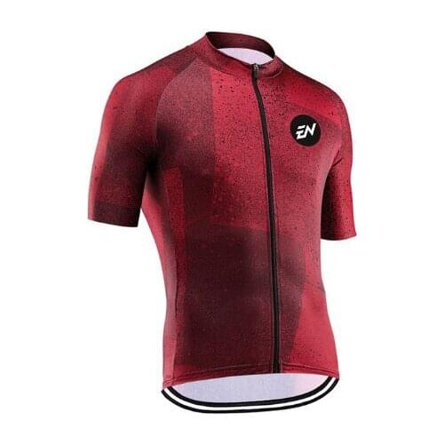 Summer Mens Cycling Jerseys Short Sleeve Bike Shirts MTB Bicycle Jeresy Cycling Clothing Wear Ropa Maillot Ciclismo ENCYMO