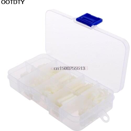 M3 Nylon Hex Spacers Screw Nut Assortment Kit Stand off Plastic Accessories Set