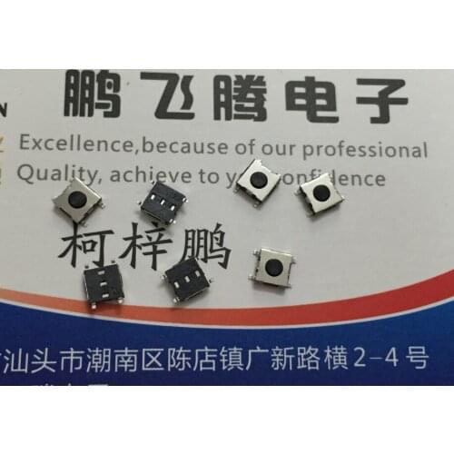 50PCS/lot Tact switch 4.5*4.5*1.5MM patch Tact key switch High temperature resistance and environmental protection