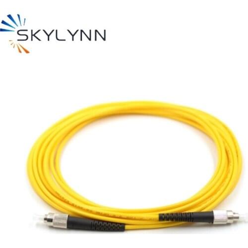 Promotion 50PCS 2 Meter FC/UPC Simplex Single Mode G652D 2.0MM Yellow LSZH Jacket Optical Fiber Patch Cord