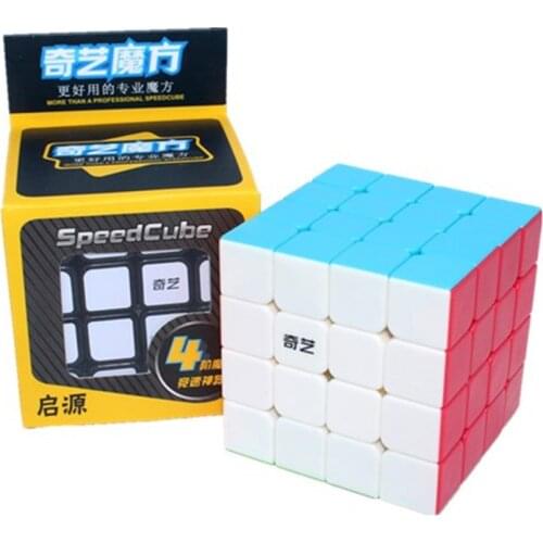 QiYi QiYuan 4x4x4 Magic Cube Puzzle Education Adult Children Professional Speed Game Toy Exercise Brain Cubes Smooth Gift