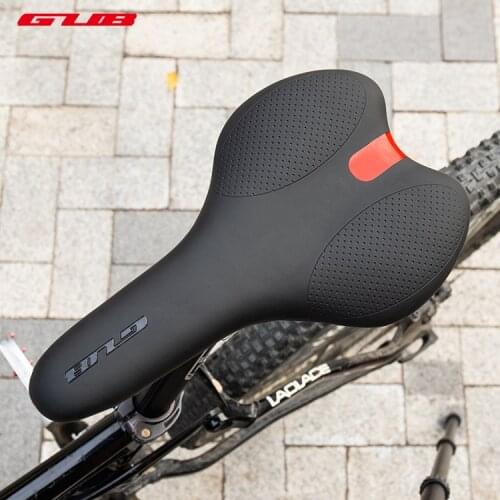 GUB 3086 bicycle saddle mountain bike road bike bicycle seat cover leather saddle cushion comfortable for men and women riding
