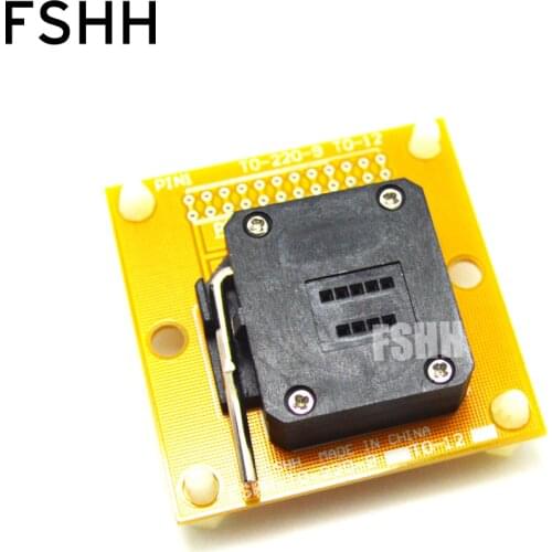 TO-220-9 With PCB board test socket zip9 test socket For example LM4755T