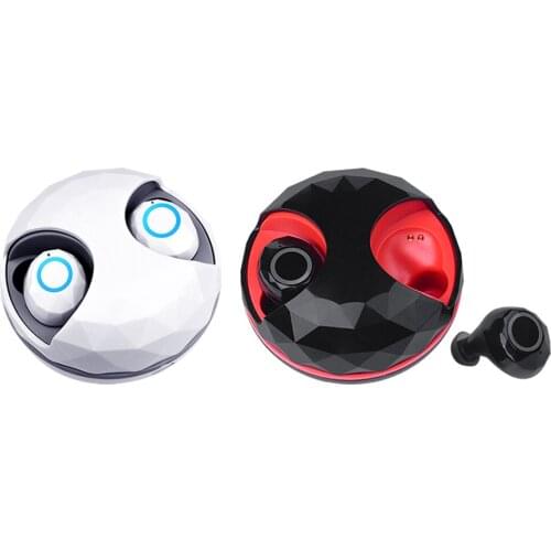 Waterproof Bluetooth Earphones True Wireless Headphones 5.0 TWS in-Ear Earbuds T5 Mini Headset 3D Stereo Sound Sport Earpiece