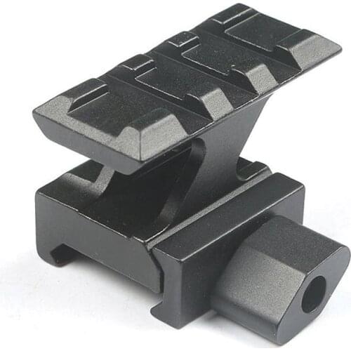 Z-Shaped Tactical Quick Release Scope Rail Mount Holder Riser 20mm Weaver Picatinny Rail