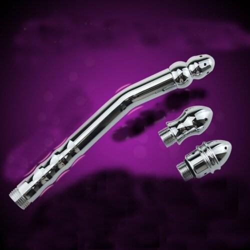 1pcs New Shower Enema Water Nozzle 3 style Plug Head Enema Anal Cleaning Kit/Faucet,Anal Sex Toy,Anal Plug