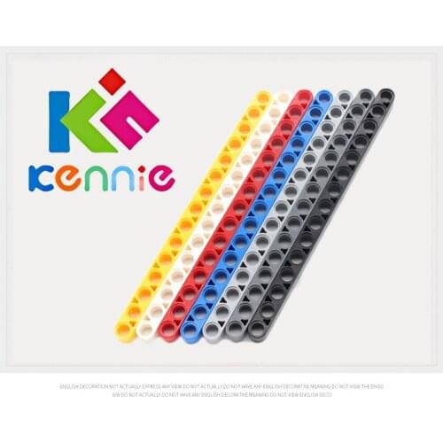 100pcs/lot Kennie Building Blocks Technic Liftarm 1x15 TECHNIC 15M BEAM MOC Toy Compatible Technic component Parts NO.64871