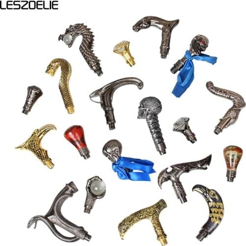 Contact Us To Get Discount Aluminum Handle For Fashionable Walking Canes Skull-Head Walking Stick Cobra Decorative Cane
