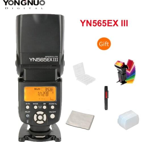 YONGNUO YN565EX III Wireless TTL Slave Flash Speedlite GN58 High Speed Recycling System Supports USB Firmware Upgrade for Canon