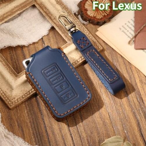 Genuine leather car key case cover bag fob for Lexus NX GS RX IS ES GX LX RC 200 250 350 LS 450H 300H CT200 RX270LX NXIS