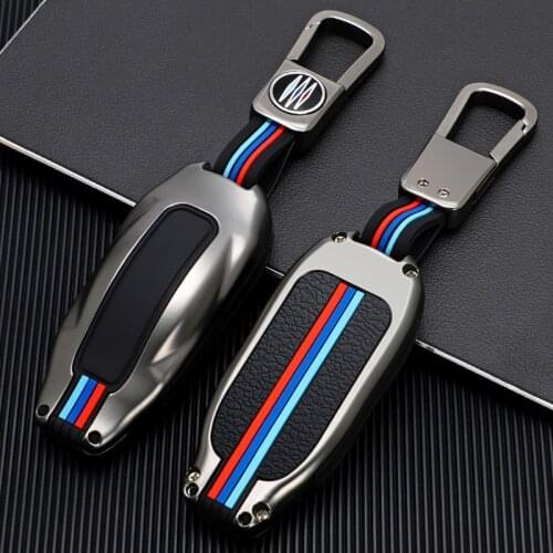 Zinc alloy Car Remote Key Case Fob Key Cover For Tesla Model S Model 3