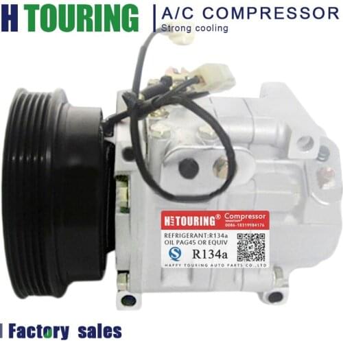 For Car Mazda 323 F VI Premacy 1.8 1.9 2.0 1998-2005 ac compressor BK6E-61-450 BJ1H-61-450 H12A0AH4QU GE9E61K00 H12A0AA4RU 5PK
