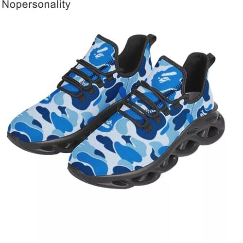 Nopersonality Summer Mesh Men Casual Shoes Breathable Camouflage Boys Comfortable Walking Shoes Non-slip Male Flat Shoes zapatos