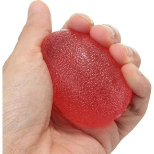 Soft Egg Stress Ball Hand Finger Strength Exercise Squeeze Stress Relief Ball Anti Stress Grape Ball Creative Gifts Health care