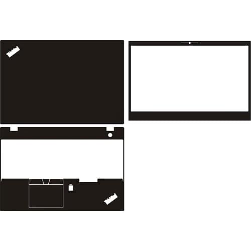 Laptop Sticker Skin Decal Carbon fiber Leather Cover Protector for Lenovo Thinkpad P51S 15.6"