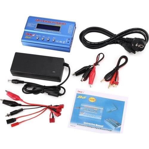 Original IMAX B6 Mini 80balance Charger Discharger for RC Helicopter Nimh Nicd Aircraft Intelligent Battery Charger 80W Charger