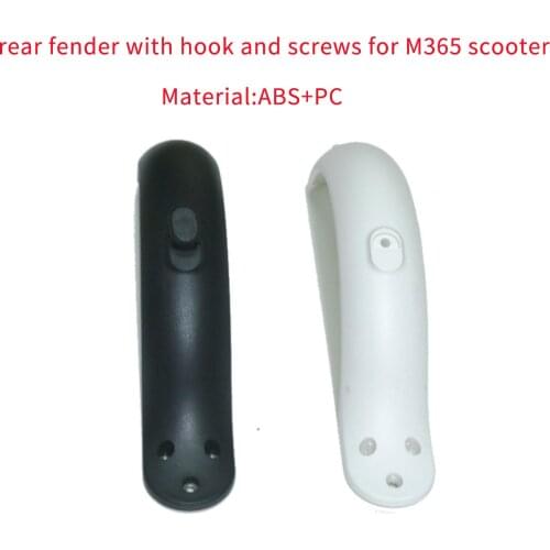 Rear Mudguard Tire Tyre Splash Fender Guard With Hook And Screw for Xiaomi M365 Electric Skateboard M365 Scooter Accessory