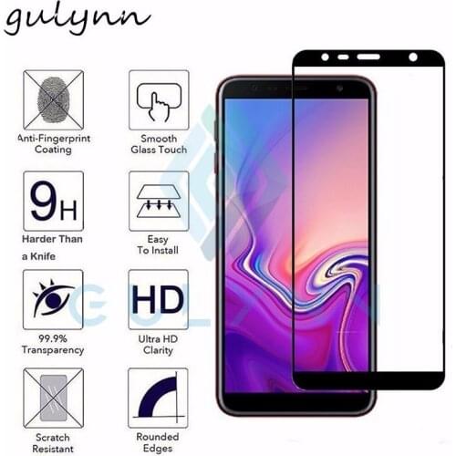 Full Screen Protector For Samsung Galaxy A5 A6 A7 A8 J4 J6 J3 J5 J7 Plus Prime A51 A71 A91 Tempered Glass Protective GLASS Film