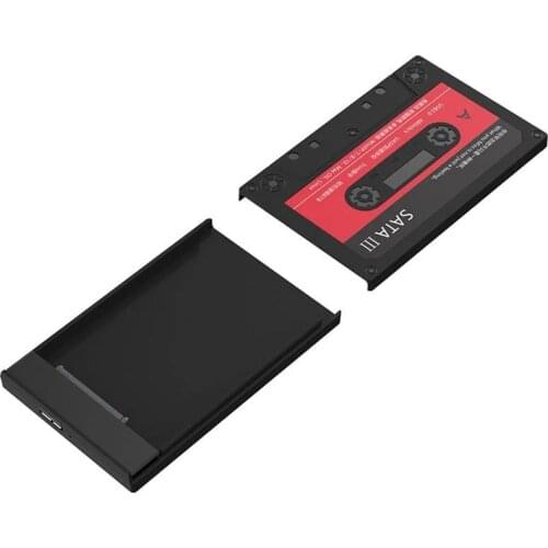 2.5 Inch USB 3.0 SATA HDD SSD External Hard Drive Enclosure To USB Disk Nostalgic 6Gbps Solid State Disk For Notebook