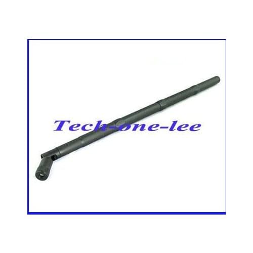 50pcs/lot 2.4GHz High Gain 15dbi RP-SMA Omni-Directional Wireless Wlan WiFi rf connector antenna