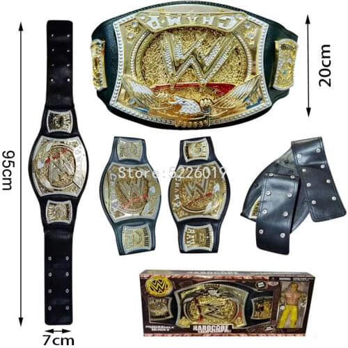 95cm Wrestler Championship Belt Action Figure Characters Occupation Wrestling Gladiators Belt Anime Figure Belt Figure Model Toy