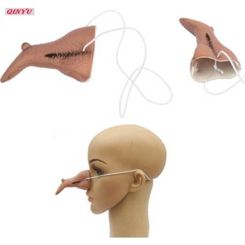 Wicked Witch Nose Halloween Costume Accessory For Halloween Costume Accessory Girl Lady Dressing Up Nose for Halloween Supply 6Z