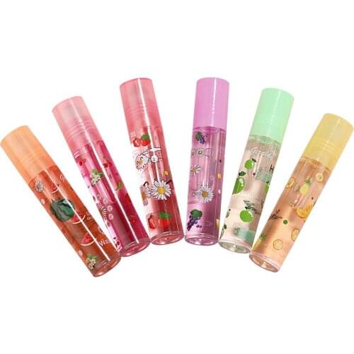 Colorless Lip Oil Moisturizing Waterproof Lip Balm Lipstick Light and Soft and Fits Evenly Easy to Carry