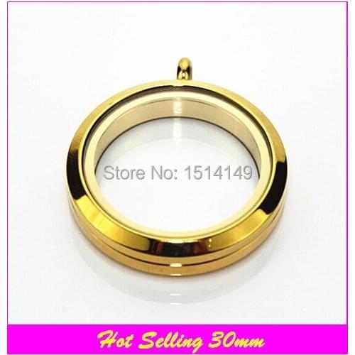 Large gold locket designs twist locket 30mm floating locket,wholesale glass locket