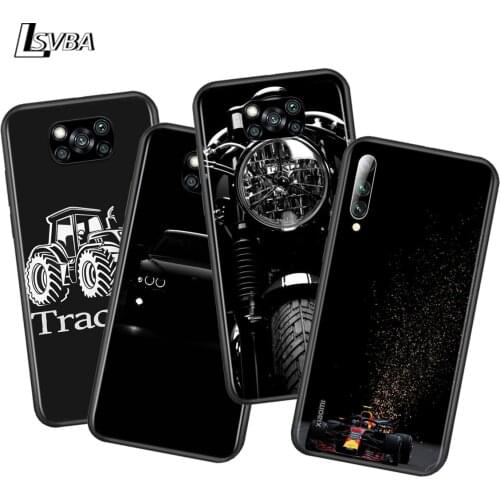 Motorcycle Cars Man For Xiaomi Poco X3 NFC M2 X2 F2 C3 M3 F1 Pro Mi Play Mix 3 A3 CC9E A2 A1 6 5 Lite Phone Case