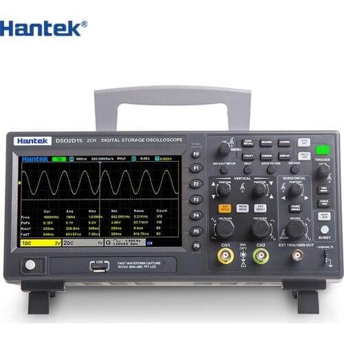 Hantek Digital Oscilloscope Dual Channel Economical Oscilloscope DSO2C10 100MHZ Bandwidth Handheld