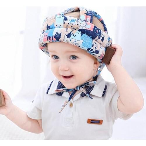 Baby Safety Helmet Baby Anti-Fall Headgear Head Protection Hat Anti Collision Safety Helmet Cap Kids casco bebe anti caidas