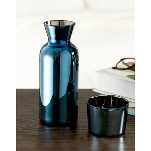 Carafe Double-wall Creative Glass free Water Bottle Stainless Steel Beer Tea Coffee Portable Sport Carafe thermos