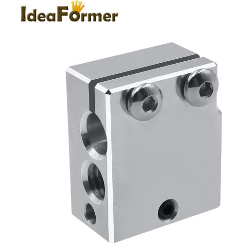 3D Printer Upgrade kit Volcano PT100 Heat block For E3D Volcano HotEnd Compatible PT100 Sensor/Thermistor Cartridge DIY i3 Delta